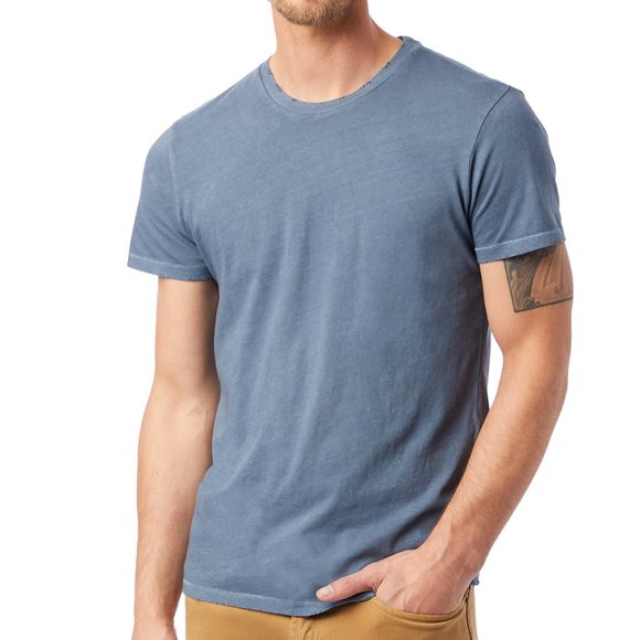 alternative apparel distressed heritage tee